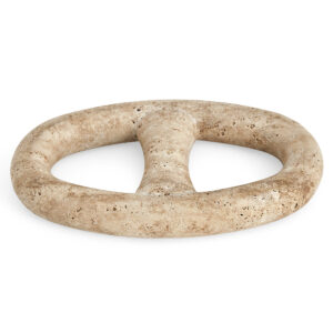 ANCHOR LINK SCULPTURE - OVAL