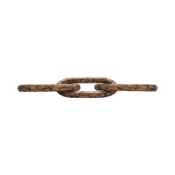 29" DESTA LIGHT WOOD LINK CHAIN