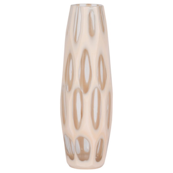 12" REED SMALL CHISELED VASE
